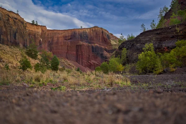 Volcanic Formations Caldera Volcano Extinct Millions Years — Stock Photo, Image