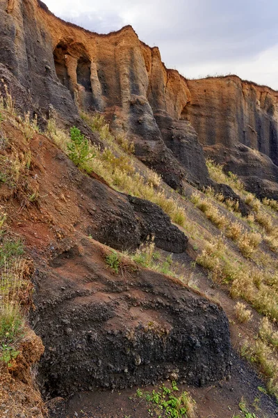 Formações Vulcânicas Caldeira Vulcão Extinto Por Milhões Anos Fotos De Bancos De Imagens