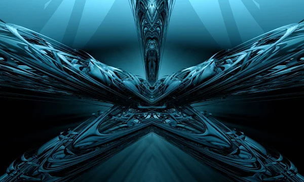 Geleceksel arkaplanın 3d görüntülenmesi