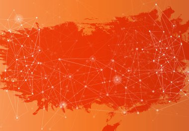 Geometrik soyut kafes arka plan