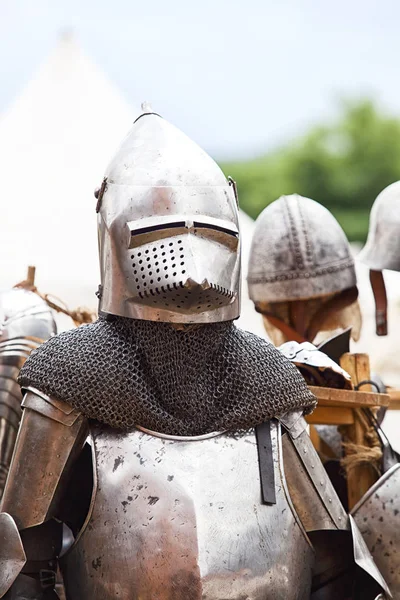 Czersk, Polonya - 23 Haziran, 2018: tarihsel piknik 