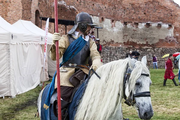 Czersk, Polonya - 23 Haziran, 2018: tarihsel piknik 
