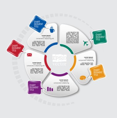 Renkli sunum şablonu tasarlayabilirsiniz. Vektör arka plan.