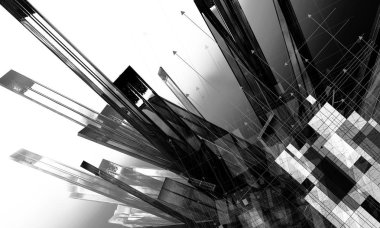 dijital teknoloji arka plan 3D render