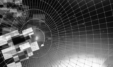 dijital teknoloji arka plan 3D render