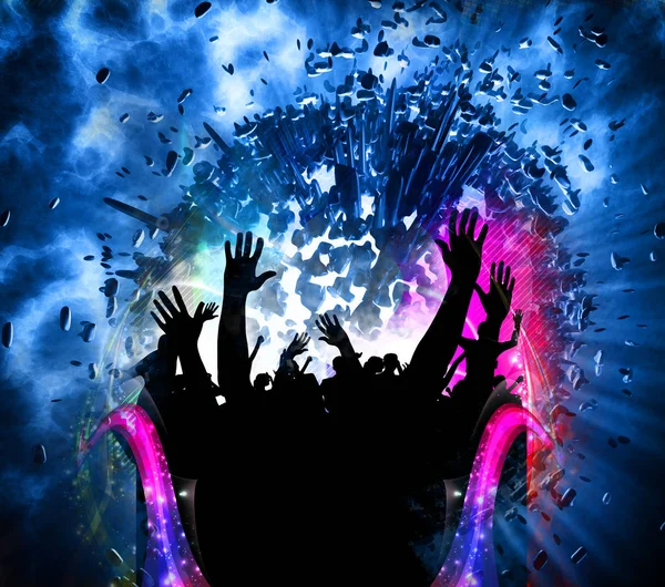 Disco Party Celebration Illustration — Stock Photo, Image
