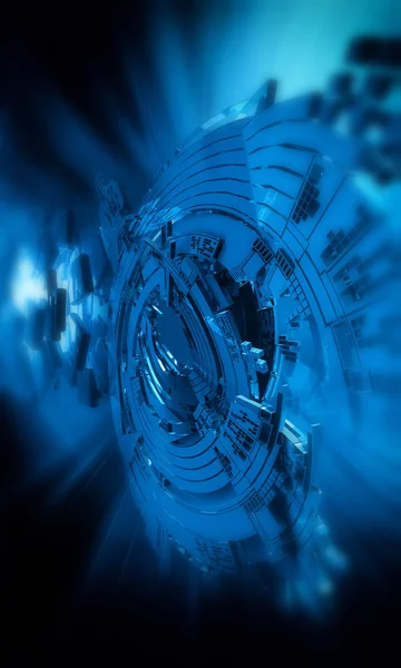 Soyut teknoloji kavramı arka plan, vektör illüstrasyonu