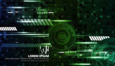 Soyut teknoloji kavramı arka plan, vektör illüstrasyonu