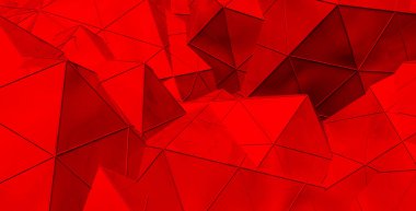 3D render soyut teknoloji kavramı - illüstrasyon 