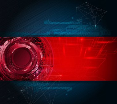 soyut teknoloji vektör arkaplanı