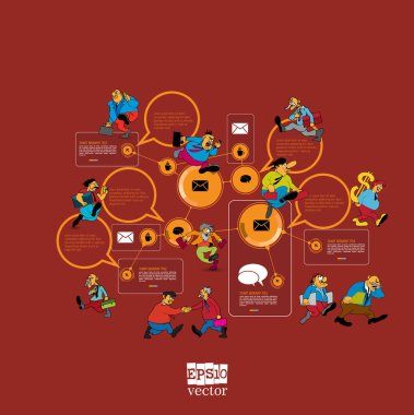 İş Infographic öğeleri veri görselleştirme vektör tasarımı