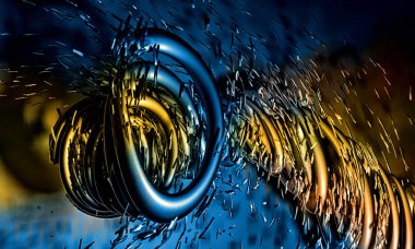 Soyut teknoloji kavramının 3 boyutlu yorumlanması