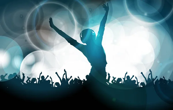 Concert Background Design Einfach Bearbeitende Vektorillustration — Stockvektor