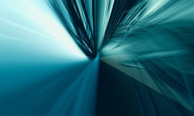 Soyut teknoloji dijital hi teknoloji kavramı afiş arka plan için hazır 3d render