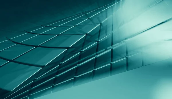 バナーの背景に対応した抽象技術デジタルハイテクコンセプトの3Dレンダリング — ストック写真