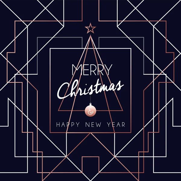 크리스마스와 받으세요 스타일에서 디자인 이상적인 인사말 포스터 캠페인 — 스톡 벡터