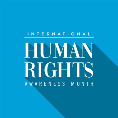 Uluslararası insan hakları bilinci ay Gösterim amacıyla küresel eşitlik ve barış, Dünya Özgürlük kavramı.