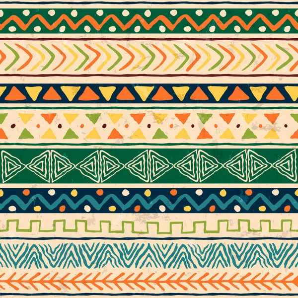 Wild ethnic african art background pattern — 스톡 벡터