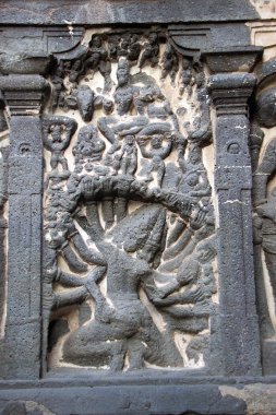Ravana kaldırma Kailah Dağı, Ellora