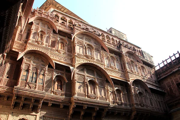 Blick auf die Festung Meharongarh, jodhpur — Stockfoto