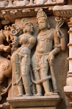 Jain Tapınağı'nda Heykel, Khajuraho