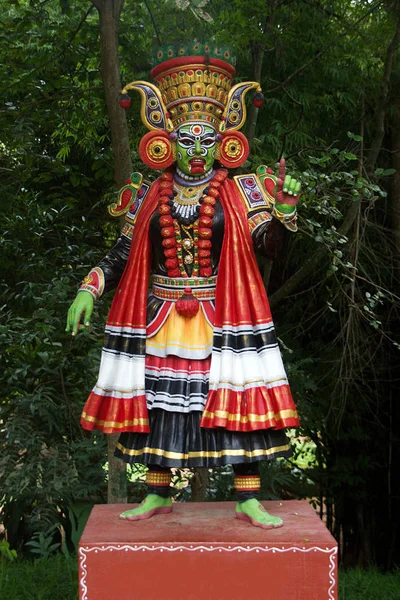 Kolorowa ikona demona, Janapada loka — Zdjęcie stockowe