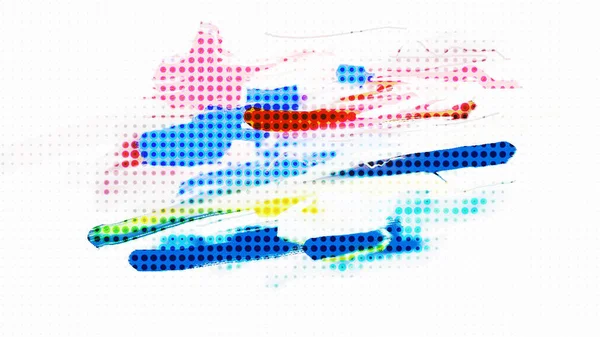 Abstrakt Bakgrund Prickmönster Skapad Med Microsoft Fresh Paint — Stockfoto