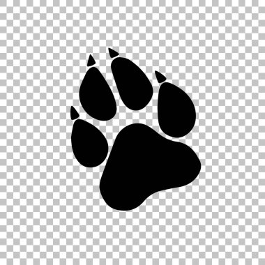 Pati Baskıları. İzole İllüstrasyon.