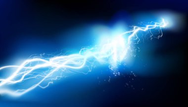 Isı aydınlatması. Elektrik enerjisi. Işık etkisi. Vektör illüstrasyonu.