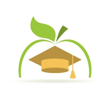 Logo bilim diyet vektör çizim