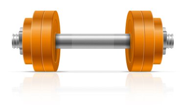 spor salonu vektör çizim arka planı gri, bina kas için metal halter