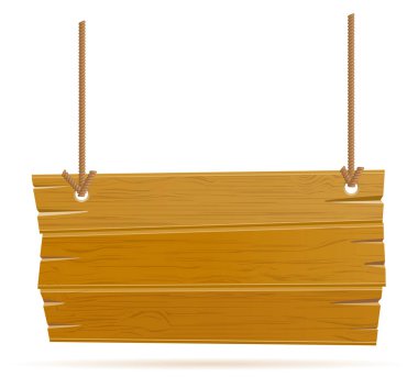 Tahta eski antika pano V dizaynı için boş şablon