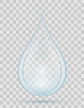 Şeffaf arkaplanda su yağmuru damlası ya da sprey vektör çizimi izole