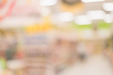 Alışveriş merkezinin soyut arkaplanı, odak derinliği.