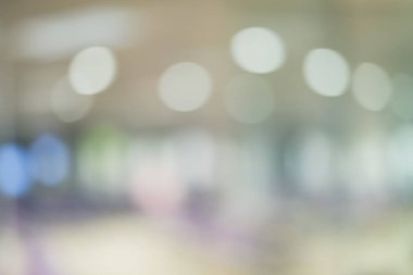 Alışveriş merkezinin soyut arkaplanı, odak derinliği.