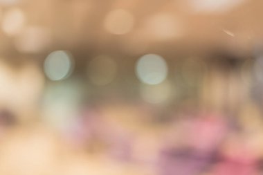 Alışveriş merkezinin soyut arkaplanı, odak derinliği.