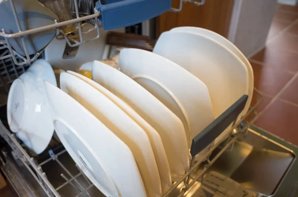 Closeup Image Dishwasher Nobody Home — Stock Photo, Image