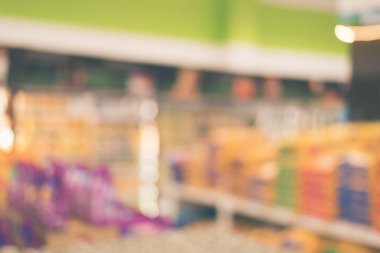 Alışveriş merkezinin soyut arkaplanı, odak derinliği.