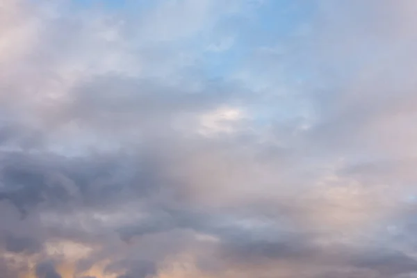 Weiße Wolken Blauen Himmel Natur Hintergrund Himmel — Stockfoto