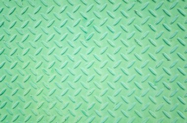 metal elmas plaka yeşil renkli arka plan