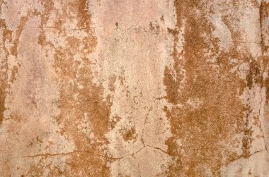 grunge desenli sarı, kahverengi, küflenmiş duvar arkaplanı