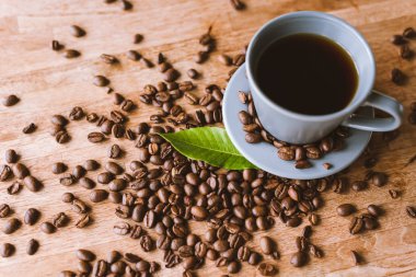 kahve fasulye kimse ahşap tablo