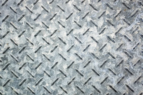 Background Metal Diamond Plate Gray Color — Stock Photo, Image