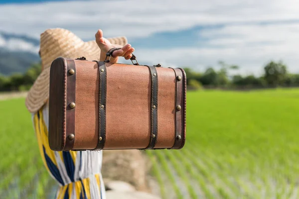 Asian woman traveling — Stock Photo, Image