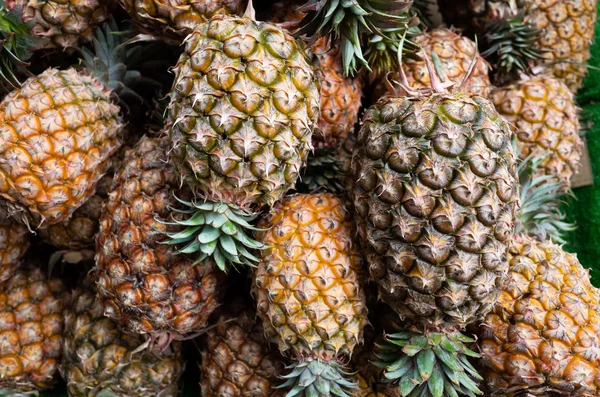 Groep van ananas fruit — Stockfoto