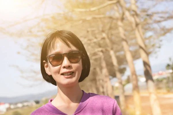 Happy smiling asian woman — Stock Photo, Image