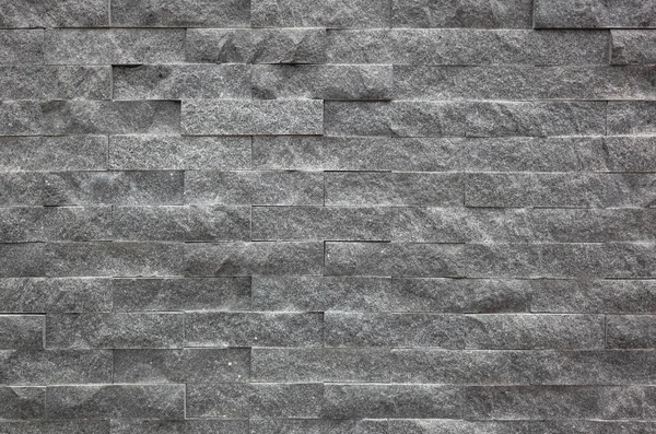 灰色砖墙, 质地粗糙 — 图库照片