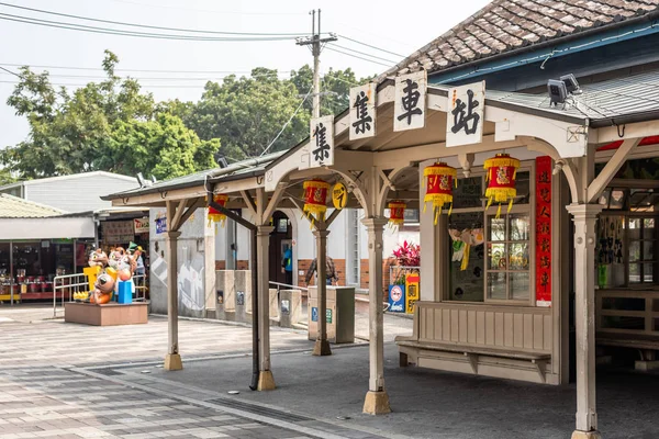 Järnvägsstationen Jiji — Stockfoto