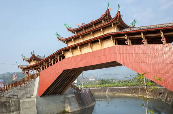 Zhejiang Taishun Gallery Bridge — Stock Photo, Image