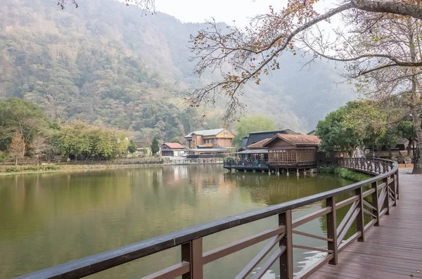 Checheng dřevo rybník — Stock fotografie